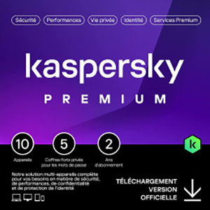 kaspersky premium 2025 multidevice 10 app 1 an pc mac android ios edition française (copie)