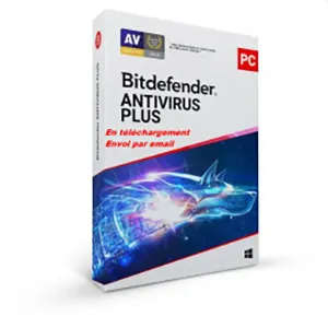 Bitdefender Antivirus Plus 2025 – 5 App 2 Ans – PC Windows – Edition Française